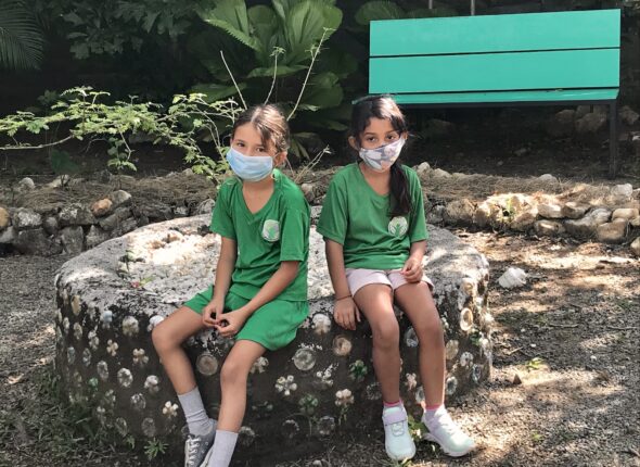masks-in-garden